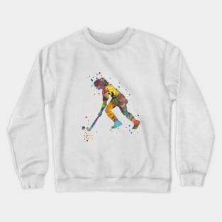 Field hockey girl Crewneck Sweatshirt